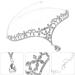 Lurrose Bridal Head Chain | Silver Forehead Headband Jewelry for Wedding Hair Accessories - Buy Online on GoSupps.com