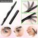 Sunuly 7-in-1 Eyebrow Razor Kit with Trimmer, Brush, Scissors, Tweezers - Brow Grooming Set for Women and Men - Buy Online on GoSupps.com