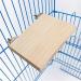 QUOZUO Bird Perches Stand Platform Natural Wood Parrot Toy Perch Stand Budgie Cage Accessories for parakeets Cockatiel Parrot - Buy Online on GoSupps.com