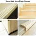 Baby Proofing Edge Corner Protector 16.4ft - Extra-Wide Soft Safety Guards with 3M Adhesive - Furniture Bumper for Table, Fireplace, Sharp Edges - Cream - Buy Online on GoSupps.com