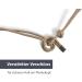 Knothalter for Floor Work - Optimal COB Halter for Training & Loading | Thoroughbred (Brown-Beige) - Buy Online on GoSupps.com