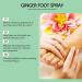  homomdy Ginger Foot Spray Foot Repair Serum Nourishing for Chapped and Dry Feet Natural Reduces Dryness and Roughness Strengthens Weak Nails Keeps Them More - Buy Online on GoSupps.com