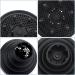 Universal Foldable Hair Diffuser | Silicone Adaptable Hair Dryer Accessory for All Hair Dryers - Black - Buy Online on GoSupps.com