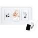 Pearhead Babyprints Newborn Handprint and Footprint Photo Frame | Clean-Touch Ink Pad | White | 17x9.5x0.6 Inch - Buy Online on GoSupps.com