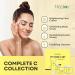 Vitamin C Skincare Set - Hydrating Cleanser Exfoliating Scrub Face Cream & Anti-Aging Serum - Brighten Dull Skin & Reduce Wrinkles - Travel Kit for Youthful Complexion - Buy Online on GoSupps.com