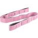 Elastic Yoga Belt - 9 Loop Stretch Band for Yoga Pilates & Strength Training - Fitness Flexibility Tool - Pink - Buy Online on GoSupps.com