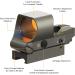 Feyachi Reflex Sight with Multiple Reticle System - Red Dot Sight with Picatinny Rail Mount for Absolute Co-Witness in Nickel Finish - Buy Online on GoSupps.com