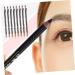 Didiseaon 24 Pcs Pencil Sharpener Eyebrow Pencil Eyeliner Brown Pencil with Sharpener Makeup Pencil Wooden 1 count (Pack of 1) Blackx3pcs - Buy Online on GoSupps.com