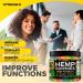 Vitamax Natural Hemp Gummies - 100ct Sugar Bears for Rest & Relaxation - Made in USA - Calming, Assorted Fruit Flavors - Buy Online on GoSupps.com
