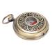 Hiking compass durable shockproof waterproof brass camping tool metal pocket children's compass hiking camping hunt climbing military navigation instrument for navigation outdoors