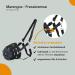 Marengos Fressbremse Horse & Pony Muzzle | Adjustable Food Protection for Grass Control | Black Wicker Design for Shetty Pony Full & Warmblood - Buy Online on GoSupps.com