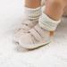 MK MATT KEELY Baby Girl Anti-Slip Soft PU Leather First Walking Shoes 12-18 Months - Khaki Style2 - Buy Online on GoSupps.com