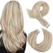 Moresoo Tape Extensions Real Hair Blond 40 cm Skin Weft Hair Extension Real Hair Tape In Extensions Ashblond with Platinblond Remy Invisible Tape in Extensions Real hair 20 pieces #18/613 40 cm 1. #P18/613