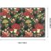 Flannel Carpet Bright Mushrooms Art Picture 60 x 39 in Non-Slip Durable Suitable for Living Room and Office Bedroom - Buy Online on GoSupps.com