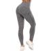 SALSPOR Heart-gray Medium Butt Lifting Gym Scrunch Butt Seamless Leggings for Women | Workout Leggings - Buy Online on GoSupps.com