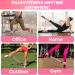 Resistance Bands for Exercise Leg and Butt Training Exercise Bands Resistance Bands Set Workout Sets for Women Pink - Buy Online on GoSupps.com