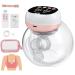 Uleway milk pump Electrical portable milk pump electrically free hands noise and pain-free 3 modes & 9 suction levels electrical milk pump with LCD remote control 1 piece 1-pack