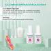 Lavender Violets 12 Pcs Dip Powder Nail Kit Spring 2 Summer Colours Lemon Yellow Light Pink Neon Green Blue Dipping Powder Liquid Set 2 in 1 Base & Top Coat Activator Nail Art Manicure M211 Neon Yellow Green - Buy Online on GoSupps.com
