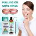 Miioto Oil Pulling - Coconut Oil Mouthwash for Teeth Whitening Fresh Breath & Gum Protection with Tongue Scraper - Buy Online on GoSupps.com