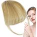 Fashion Colourful Wispy Bangs Fringe - Clip In Fringe| Clip In Bangs| Clip On Bangs Human Hair Fringe Clip In Human Hair Extensions| Air Bangs Clip for Daily Wear Girls and Women gray gold - Buy Online on GoSupps.com