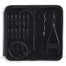 My Hair Tools Hair Extension Tools Kit Includes 2 HoleMicro Beads Microlink Crimping Plier  12pcs Sectioning Clips  Quick Parting Tool  Mini Multipurpose Scissor & C Type Needles Pulling Loop (Black) Stainless Steel copp...