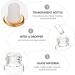 Beaupretty 100ml Glass Drip Bottle - Empty Eye Drop & Tincture Bottles Perfume & Travel Liquid Containers - Buy Online on GoSupps.com