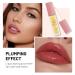 FREEORR 2Pcs Lip Plumper Gloss - Hydrating Lip Oil with Green Tea & Vitamin E for Fuller, Elastic Lips - Buy Online on GoSupps.com