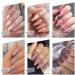 Gellen Gel Nail Polish Starter Kit - 6 Nude Warm Neutrals Colors with Top & Base Coats | Fall Winter Popular Gel Nail Set - Buy Online on GoSupps.com