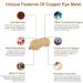 Anti-Aging Sleep Mask For Women and Men Sleeping Eye Mask For Dry Eyes&Puffy Eyes&Dark Circle Anti-Wrinkle Eyemasks with Copper Infused - Soft as Silk Eye Mask for Light Blocking (eye mask) 1 count (Pack of 1) - Buy Online on GoSupps.com