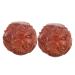 Lalafina 1 pair of massage globe wooden baoding balls hand massage ball made of wood Chinese medicine balls massage handicraft balls handballs Thai massage tools fitness stressball wooden
