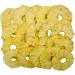 Dried Pineapple Rings - Premium Dehydrated Cocktail Garnishes - 15 Servings (60g Approx) - Buy Online on GoSupps.com