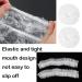 100 Pcs Extra Elastic Waterproof Shower Caps - Clear Plastic Cap for Home, Hotel, Spa & Salon - Portable Disposable Travel Cap - Buy Online on GoSupps.com