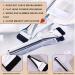 2-Piece Silvery Foundation Brush Set | Flat & Powder Brush for Liquid & Concealer | Perfect Gift for Women & Girls - Buy Online on GoSupps.com