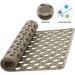 YINENN Non-Slip Bath Shower Mat | TPE Safety Mat, Latex-Free & Machine Washable | Soft Bathroom Mat with Drain Holes | 30 x 17 Inch (Brown) - Buy Online on GoSupps.com