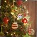 Yardenfun 1pc Christmas Tree Bells Christmas Tree Decorations Grazing Bells Bell Hanging Decor Accessories White 6X6CM - Buy Online on GoSupps.com