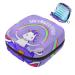 Portable women's binding-storage bags menstrual cup pocket female menstrual insert bag for teenage girls tampons for the first period unicorn creates rainbow purple