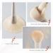 Rownyeon 12pcs White Grey Makeup Brush Set - Professional Synthetic Brushes for Foundation, Blending, Powder, Blush, Concealer, and Eyeshadow - With PU Leather Roll - Buy Online on GoSupps.com