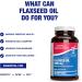 Cold Pressed Organic Flaxseed Oil 1000mg Softgels - Non GMO Organic Flax Seed Oil Rich in Naturally Occurring Omega 3 6 9 for Full Body Benefits - Fish Free Omega 3 Supplement (180 Softgels) - Buy Online on GoSupps.com