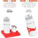 Ion8 Kids Water Bottle 350ml/12oz | Leak Proof | BPA Free | Dishwasher Safe | Carry Handle | Hygienic Flip Cover | Odour Free | Carbon Neutral | Red - Buy Online on GoSupps.com