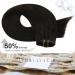 Moresoo Seamless Clip in Human Hair Extensions Darkest Brown #2 - 16 inch 120g Remy Hair 7pcs Set - Buy Online on GoSupps.com