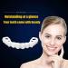 Giural Cosmetic Teeth - 2 Pairs Snap-On Veneers for Instant Perfect Smile | White Teeth Braces for Top & Bottom - Buy Online on GoSupps.com
