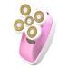 Electric Lady Shavers for Women Painless Women Razor Bikini Trimmer Waterproof Flawless Hair Remover for Legs Face Underarms Body USB Cable & Cleaning Brush Included