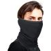 Oscenny Loop Scarf for Men & Women - Elastic Thermal Neck Warmer for Cold Weather Skiing & Cycling - Washable Black Neckerchief - Buy Online on GoSupps.com