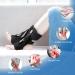 LISTENJIALE Plantar Fasciitis Night Splint - 2 Pack with Arch Support & 3 Adjustable Straps - Relief Brace for Foot Drop, Achilles Tendonitis (Black) - Buy Online on GoSupps.com