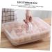 GLEAVI Box Egg Tote Eggs Refrigerator Egg Container Egg Case Egg Holder Covered Egg Organizer Crisper Dog - Buy Online on GoSupps.com