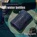 BPA Free PVC Hot Water Bottle with Cover for Pain Relief and Menstrual Cramps - Navy Blue - Buy Online on GoSupps.com