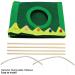 Hioph Small Animal Hideout - Cozy Triangular Shelter for Hamsters, Guinea Pigs - Nest Bed House for Playing, Sleeping, and Resting - Ventilated and Warm Habitat - Buy Online on GoSupps.com