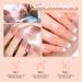 Lavender Violets Gel Nail Polish Kit - 13 Pcs Set with 9 Colors, Base, Top Coats, Matt Top Coat, and Nail File - Soak-off UV LED Gel Nail Art Design - C962A A-Skin Shades - Buy Online on GoSupps.com