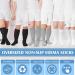 6 Pairs Extra Width Hospital Socks for Swollen Feet - Non Slip Diabetic Cotton Socks for Men, Women, Elderly - Anti Slip Cast Socks for Lymphedema and Bariatric Patients - Buy Online on GoSupps.com