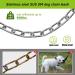 Lifeswell 15-Inch Dog Tie Out Stake & 30ft Heavy Duty Stainless Steel Chain for Dogs up to 125lbs | Perfect for Courtyard & Camping - Buy Online on GoSupps.com